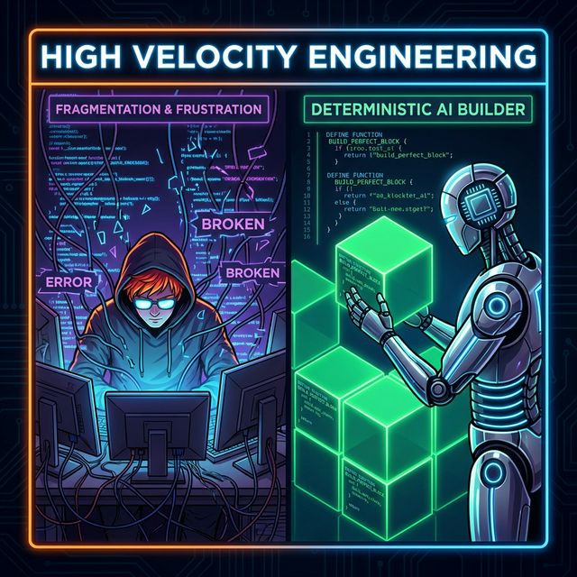 Concept Illustration of Fragmented Code
