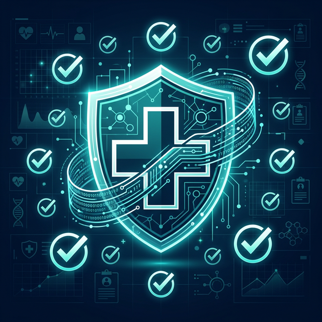 Healthcare technology compliance with digital medical shield