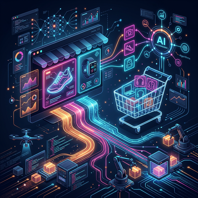 AI-powered retail and e-commerce with digital storefront