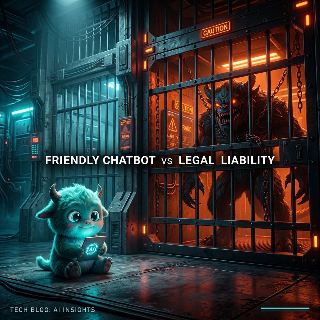 Friendly Chatbot vs Legal Liability